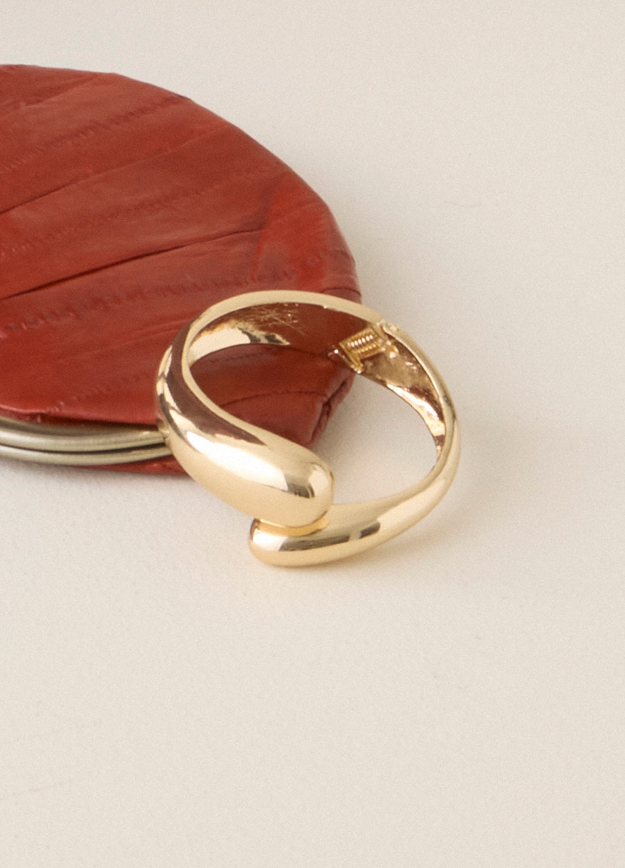 Isadora armring - guldfarvet